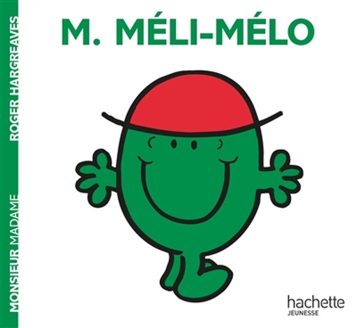 Couverture du livre « MONSIEUR MELI-MELO » de Roger Hargreaves, librairie Les Contes Infusés à Corte