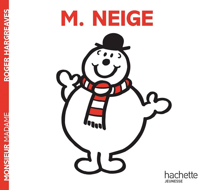 Couverture du livre « MONSIEUR NEIGE » de Roger Hargreaves, librairie Les Contes Infusés à Corte