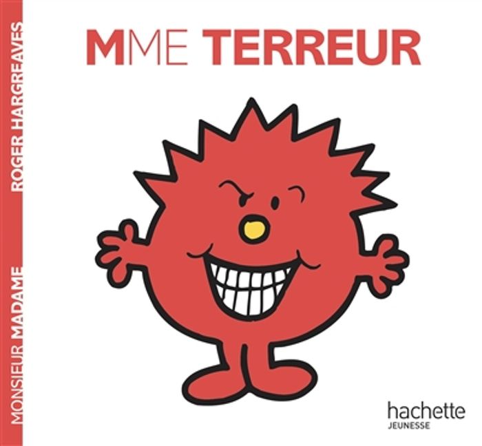 Couverture du livre « MADAME TERREUR » de Roger Hargreaves, librairie Les Contes Infusés à Corte