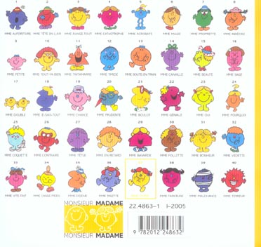 Quatrième de couverture de « MADAME CHIPIE »