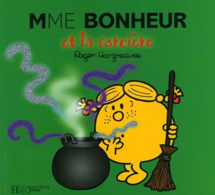 Couverture du livre « Mme Bonheur et la sorcière », librairie Les Contes Infusés à Corte