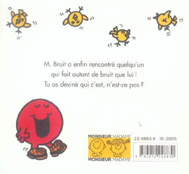 Quatrième de couverture de « M. Bruit et le géant »