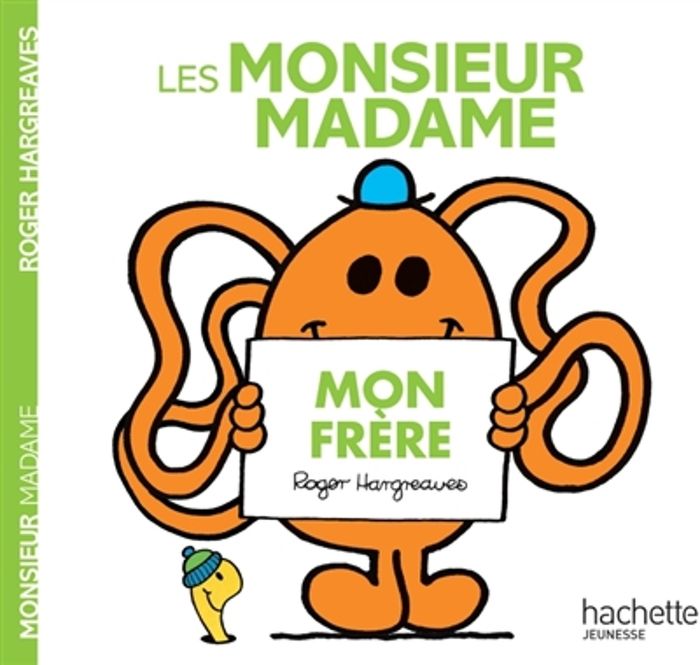 Couverture du livre « Mon frère » de Roger Hargreaves, librairie Les Contes Infusés à Corte