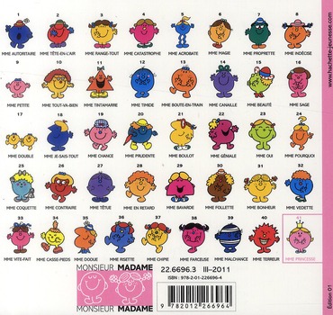 Quatrième de couverture de « MADAME PRINCESSE »