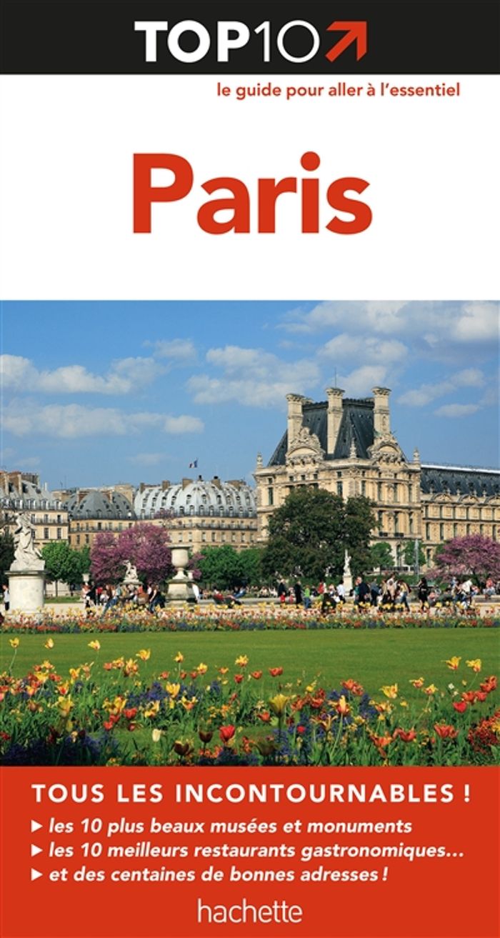 Couverture du livre « TOP 10 PARIS » de Collectif, librairie Les Contes Infusés à Corte