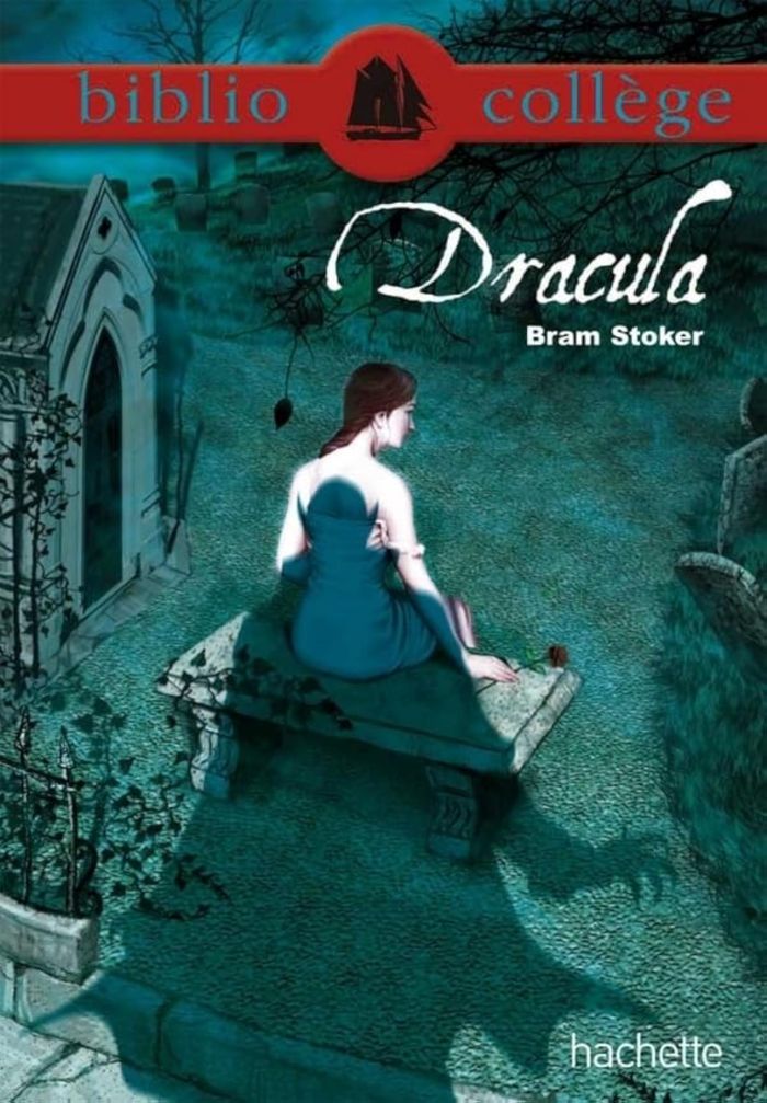 Couverture du livre « Dracula » de Bram Stoker, librairie Les Contes Infusés à Corte