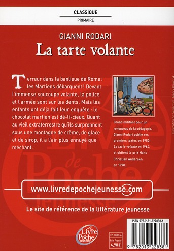 Quatrième de couverture de « LA TARTE VOLANTE »