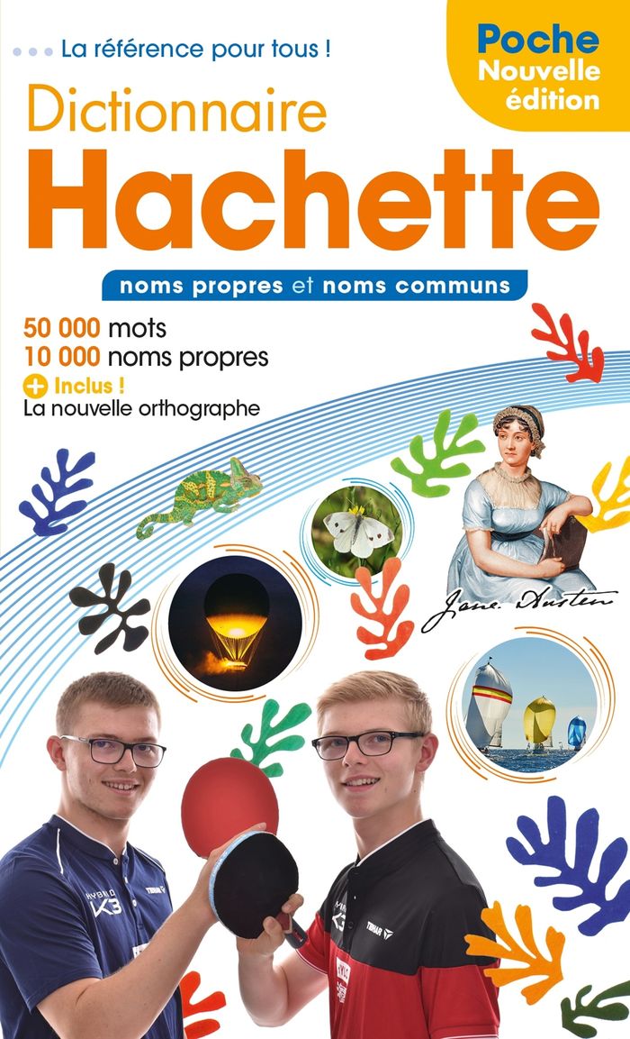 Couverture du livre « Dictionnaire Hachette encyclopédique de poche : 50000 mots » de Hachette, librairie Les Contes Infusés à Corte