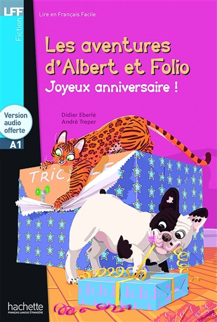 Couverture du livre « ALBERT & FOLIO - T06 - LFF - ALBERT ET FOLIO : JOYEUX ANNIVERSAIRE ! (A1) » de Andre Treper, librairie Les Contes Infusés à Corte