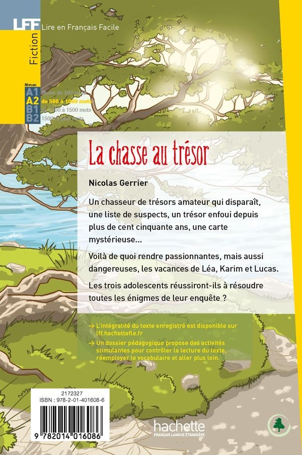 Quatrième de couverture de « LFF - LA CHASSE AU TRESOR (A2) »