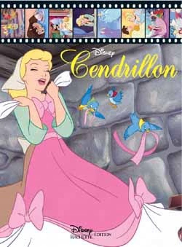 Couverture du livre « Cendrillon » de Walt Disney company, librairie Les Contes Infusés à Corte