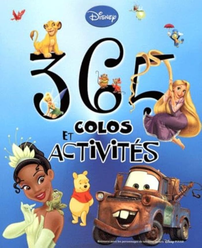 Couverture du livre « 365 jeux et activités pour toute l'année », librairie Les Contes Infusés à Corte