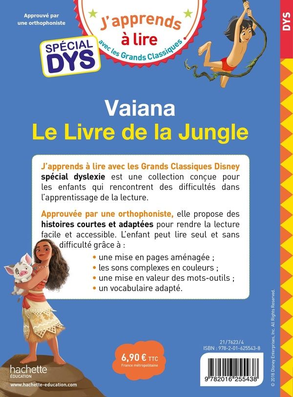 Quatrième de couverture de « Vaiana »