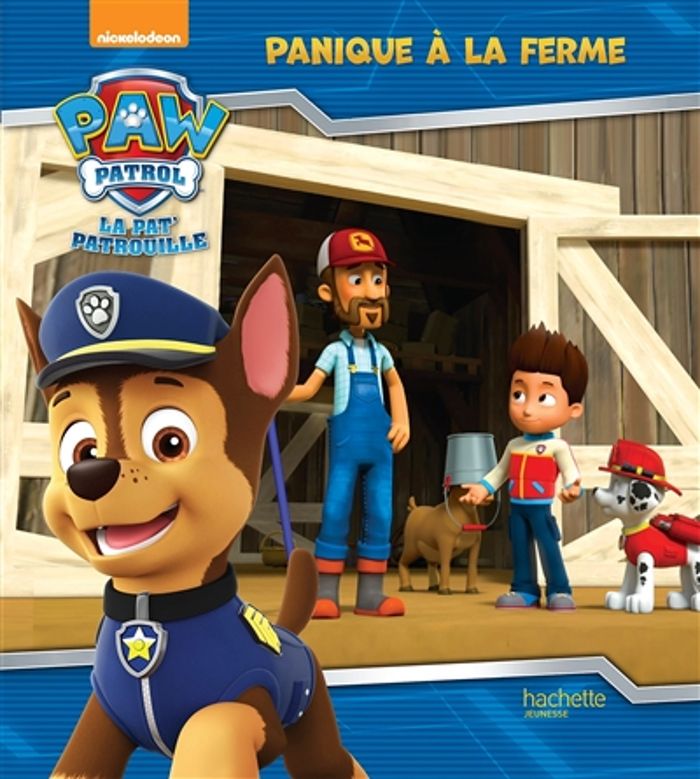 Couverture du livre « Panique à la ferme » de Nickelodeon, librairie Les Contes Infusés à Corte