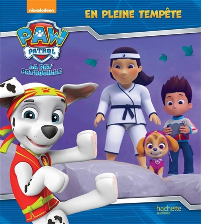 Couverture du livre « En pleine tempête » de Nickelodeon, librairie Les Contes Infusés à Corte