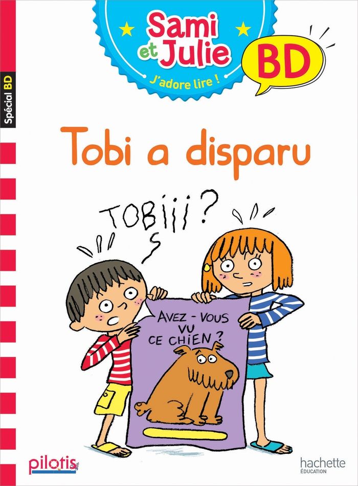 Couverture du livre « Tobi a disparu » de Sandra Lebrun, librairie Les Contes Infusés à Corte