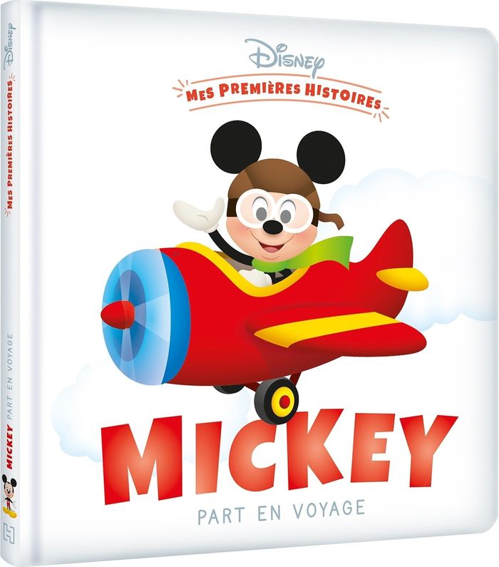 Couverture du livre « DISNEY - MES PREMIERES HISTOIRES - MICKEY PART EN VOYAGE » de Collectif, librairie Les Contes Infusés à Corte
