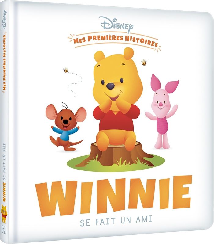 Couverture du livre « DISNEY - MES PREMIERES HISTOIRES - WINNIE SE FAIT UN AMI » de Collectif, librairie Les Contes Infusés à Corte