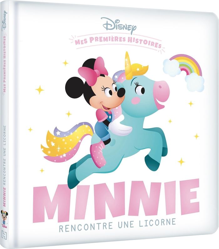 Couverture du livre « DISNEY - MES PREMIERES HISTOIRES - MINNIE RENCONTRE UNE LICORNE » de Collectif, librairie Les Contes Infusés à Corte