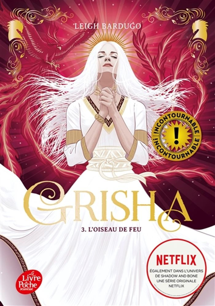 Couverture du livre « L'oiseau de feu » de Leigh Bardugo, librairie Les Contes Infusés à Corte