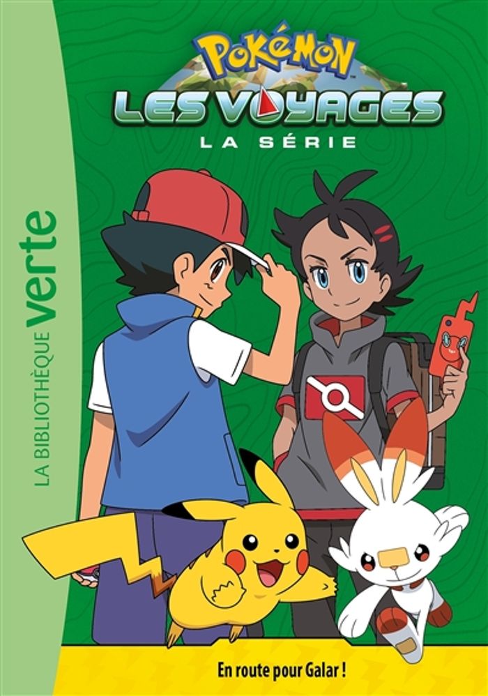 Couverture du livre « POKEMON LES VOYAGES, TOME 03 - EN ROUTE POUR GALAR ! » de The Pokemon Company, librairie Les Contes Infusés à Corte