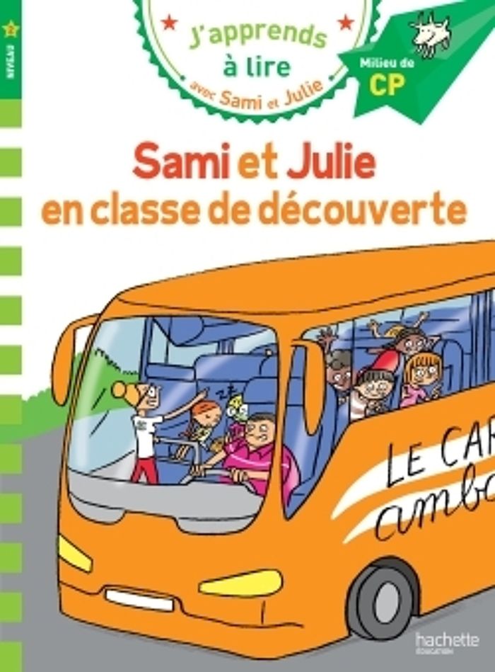 Couverture du livre « Sami et Julie en classe de découverte » de Sandra Lebrun, librairie Les Contes Infusés à Corte