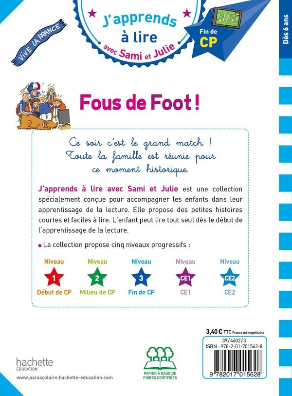 Quatrième de couverture de « Fous de foot ! »