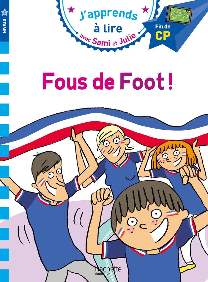 Couverture du livre « Fous de foot ! » de Sandra Lebrun, librairie Les Contes Infusés à Corte