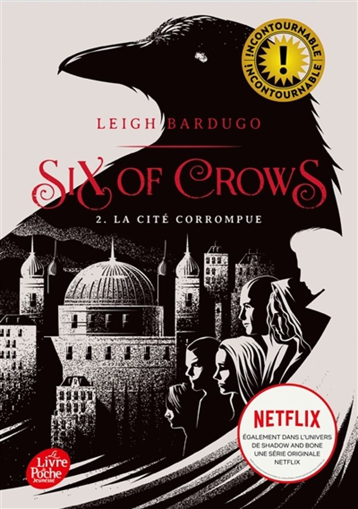 Couverture du livre « La cité corrompue » de Leigh Bardugo, librairie Les Contes Infusés à Corte