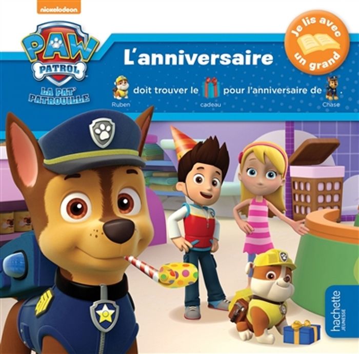 Couverture du livre « L'anniversaire » de Nickelodeon, librairie Les Contes Infusés à Corte