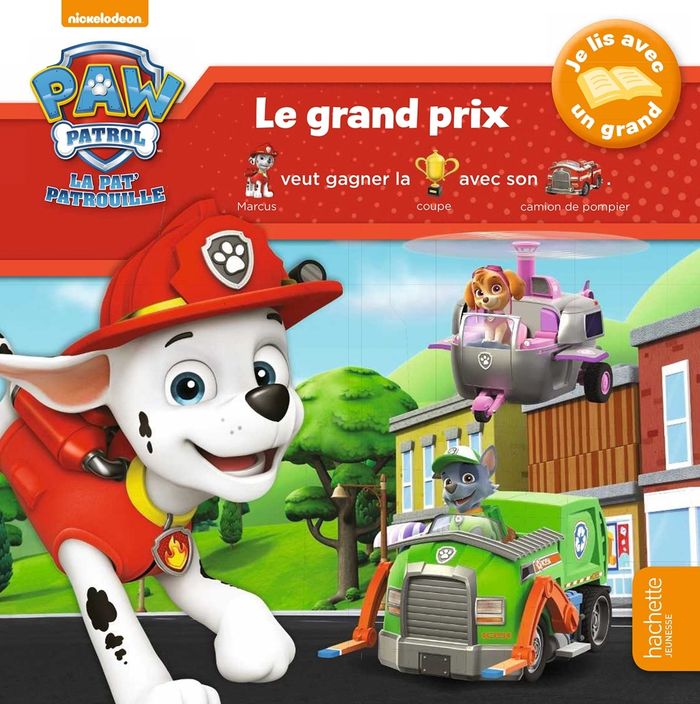 Couverture du livre « Le grand prix » de Nickelodeon, librairie Les Contes Infusés à Corte