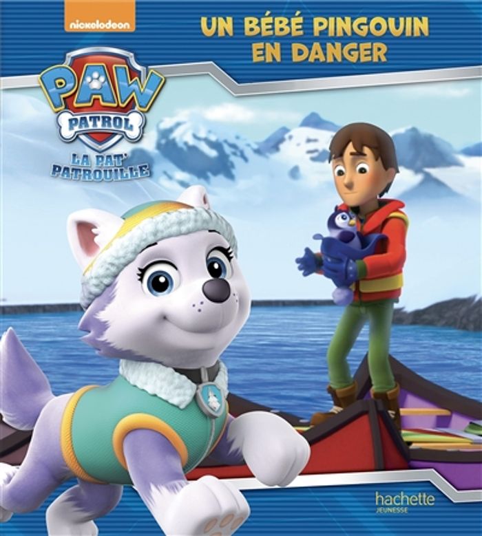 Couverture du livre « Un bébé pingouin en danger » de Nickelodeon, librairie Les Contes Infusés à Corte