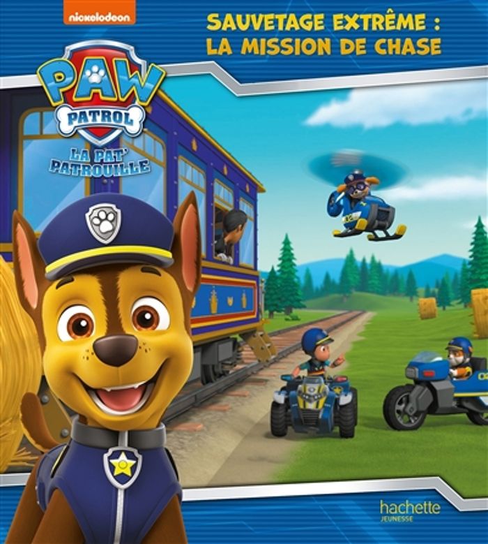 Couverture du livre « Sauvetage extrême : la mission de Chase » de Nickelodeon, librairie Les Contes Infusés à Corte