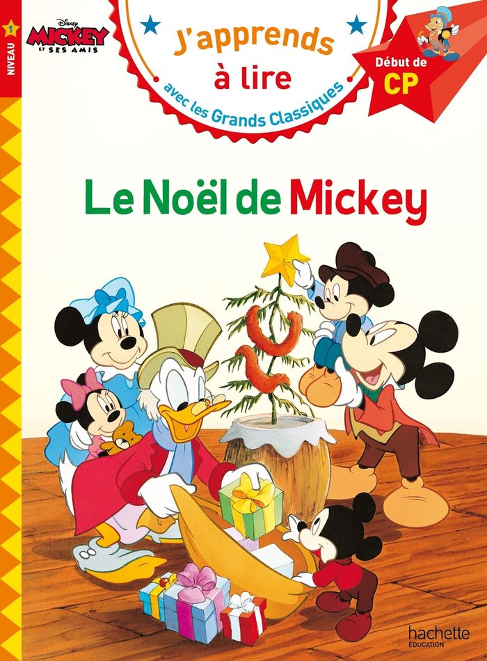Couverture du livre « Le Noël de Mickey » de Isabelle Albertin, librairie Les Contes Infusés à Corte