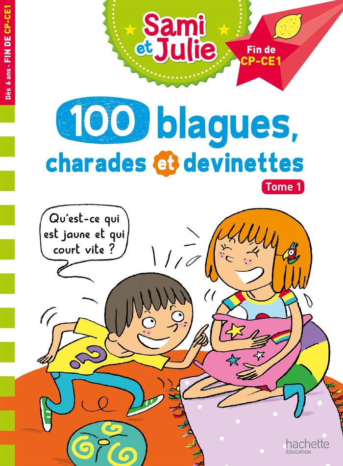 Couverture du livre « 100 blagues, charades et devinettes », librairie Les Contes Infusés à Corte