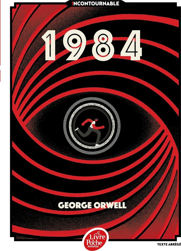 Couverture du livre « 1984 » de George Orwell, librairie Les Contes Infusés à Corte