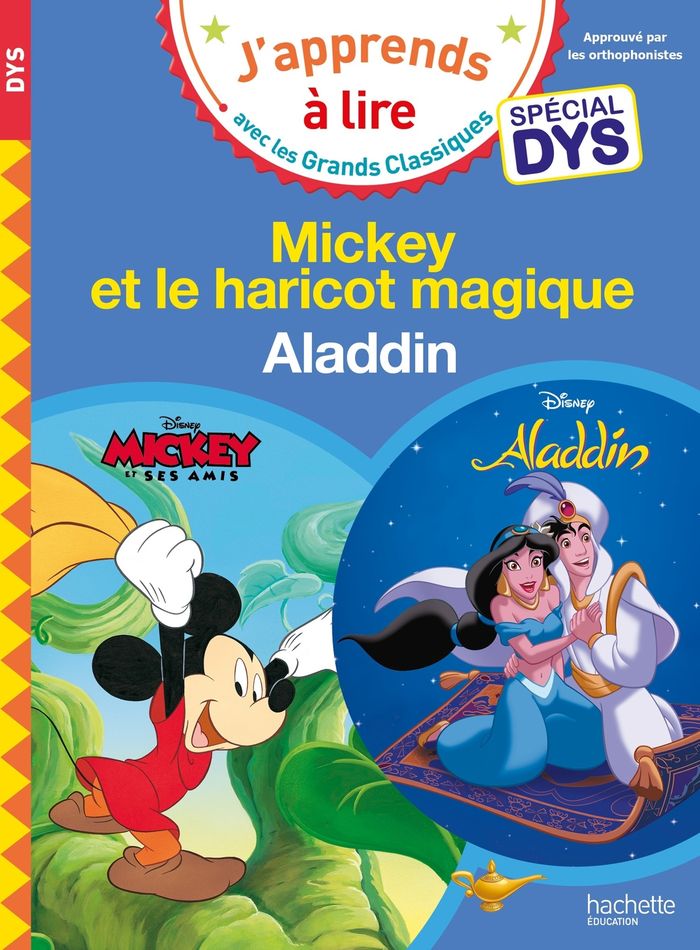 Couverture du livre « Mickey et le haricot magique » de Isabelle Albertin, librairie Les Contes Infusés à Corte