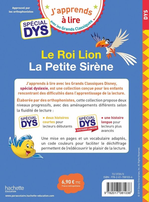 Quatrième de couverture de « Le roi lion »