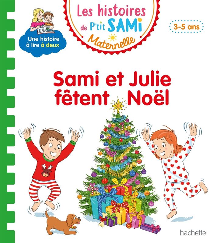 Couverture du livre « Sami et Julie fêtent Noël » de Isabelle Albertin, librairie Les Contes Infusés à Corte