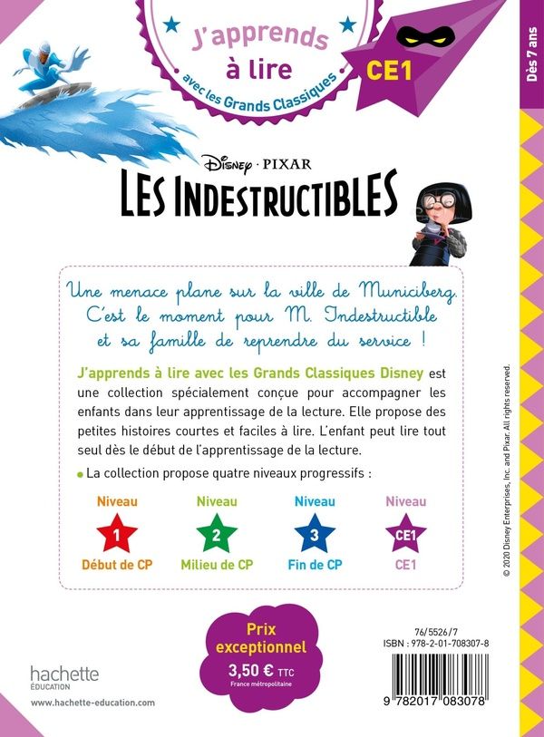 Quatrième de couverture de « Les Indestructibles »