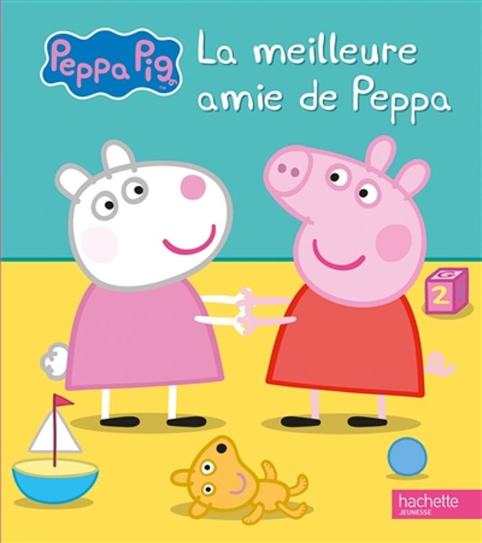 Couverture du livre « PEPPA PIG- LA MEILLEURE AMIE DE PEPPA » de Xxx, librairie Les Contes Infusés à Corte
