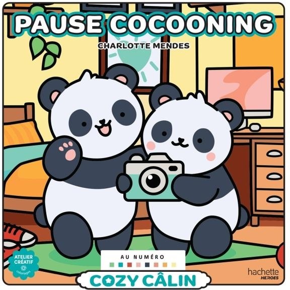 Quatrième de couverture de « COFFRET COZY + PELUCHE PANDA »