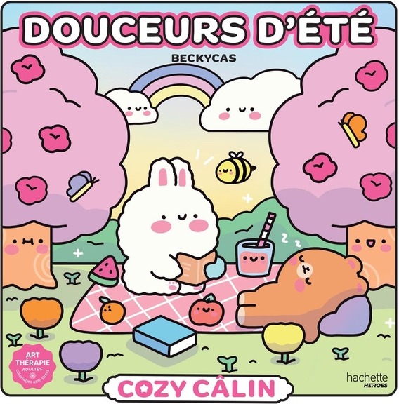 Quatrième de couverture de « COFFRET COZY + PELUCHE LAPIN »