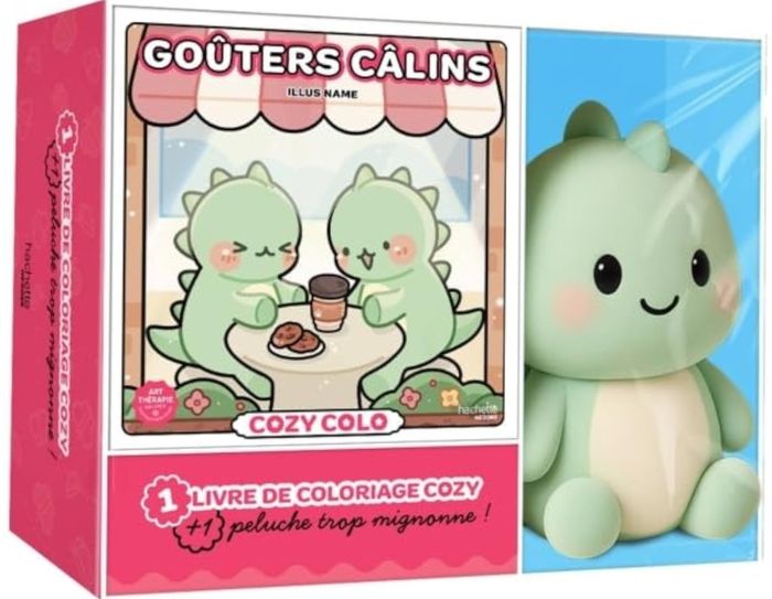 Couverture : COFFRET COZY + PELUCHE DINOSAURE