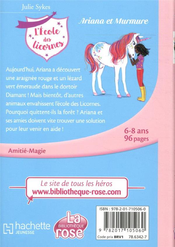 Quatrième de couverture de « Ariana et Murmure »