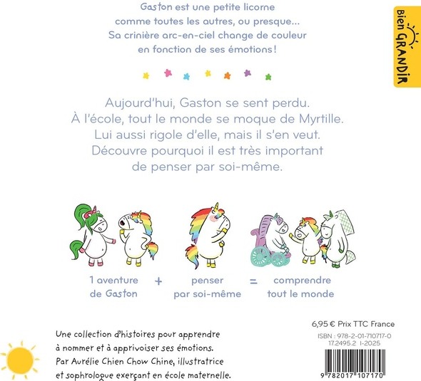 Quatrième de couverture de « Je pense par moi-même »