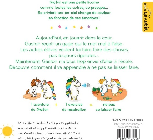 Quatrième de couverture de « Je ne me laisse pas faire »