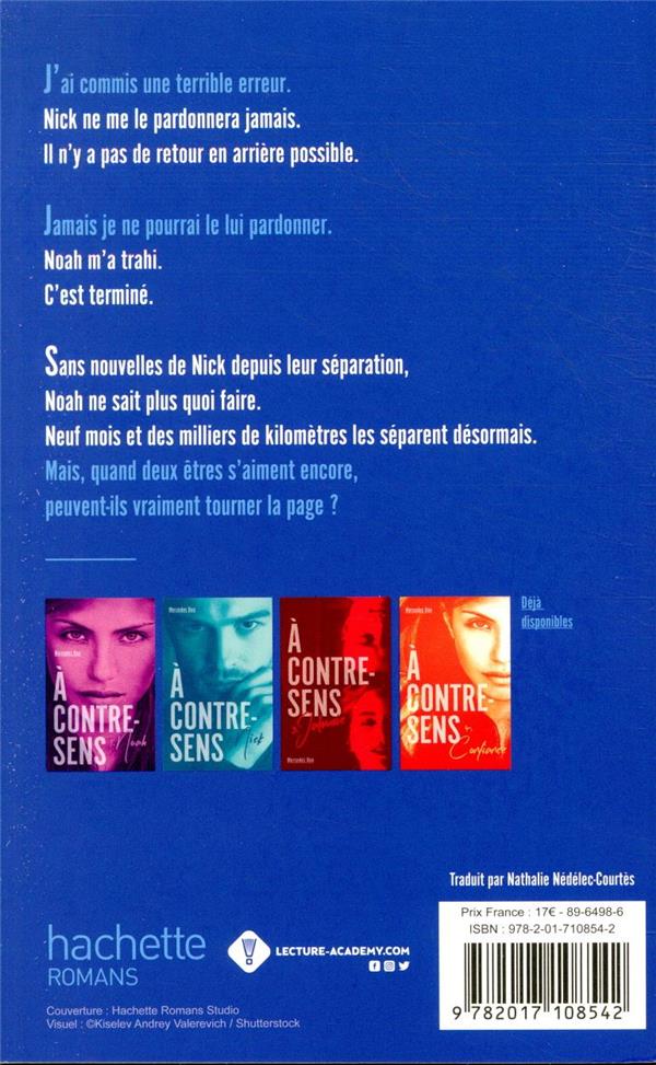 Quatrième de couverture de « A CONTRE-SENS - TOME 5 - PROMESSE »