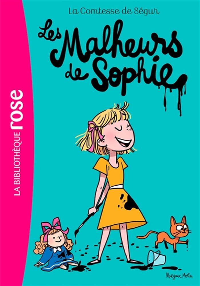 Couverture du livre « LA COMTESSE DE SEGUR - T01 - LA COMTESSE DE SEGUR 01 NED - LES MALHEURS DE SOPHIE » de Margaux Motin, librairie Les Contes Infusés à Corte