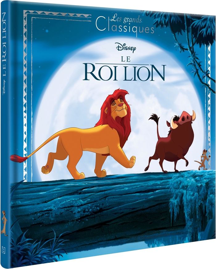 Couverture du livre « LE ROI LION - LES GRANDS CLASSIQUES - L'HISTOIRE DU FILM - DISNEY » de Xxx, librairie Les Contes Infusés à Corte